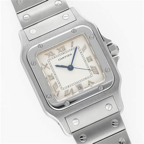 orologio cartier 987901 169292|Cartier Santos Galbée Cream Dial 987901 Quartz .